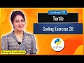 Turtle Coding Exercise for Beginners in Python Exercise 28 Python for Beginners