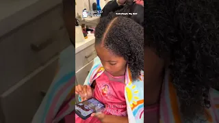 تسريحة جميله للشعر المجعد والبنت السمراء للأمهات 