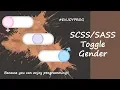 Learning - Toggle Switch Gender