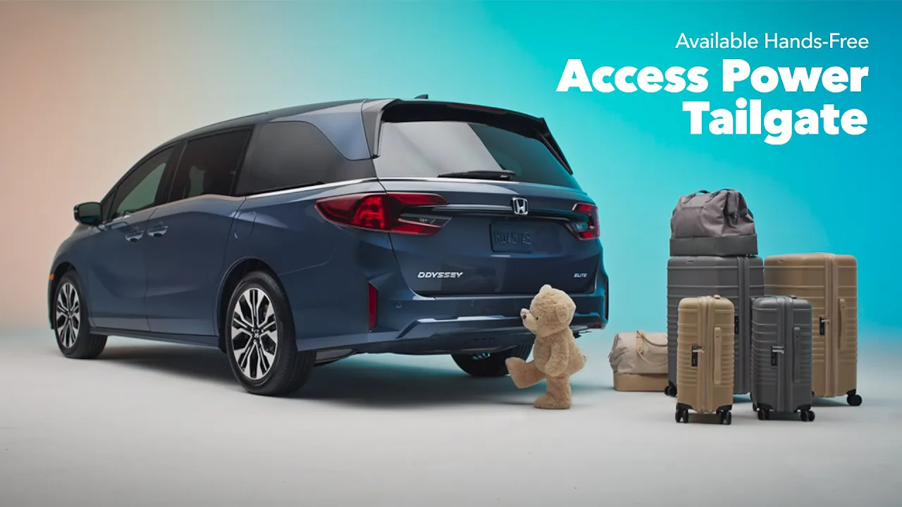 Honda Odyssey Photorealistic product animation