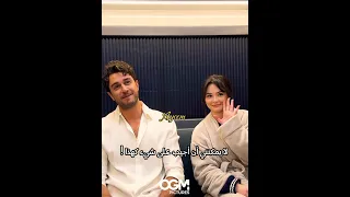 الجزء2 من مقابلة أونور و داريا أبطال مسلسل الغرفة المجاورة تايلان و شيلالي Yanoda Aycem 