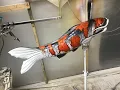 Lagu JIZAIKAGI repair custom paint Vance Rosentreter koi fish Japan Japanese jizai kagi