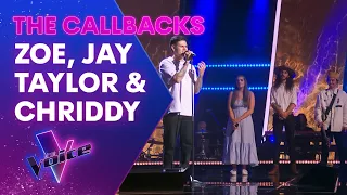 Download Zoe, Chriddy, Taylor \u0026 Jay Sing Billie Eilish Songs | The Callbacks | The Voice Australia MP3