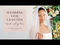 Wedding Veil Lengths Edges and Styles Veils 101