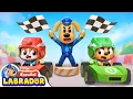Download Lagu 🔍Sheriff Labrador - Pista de Carrera de Cartón 🚗 | Videos para Niños | BabyBus en Español