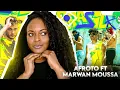 AFROTO – BRAZIL ft Marwan Moussa | Reaction 🔥 With English Translations | 🇧🇷🇪🇬