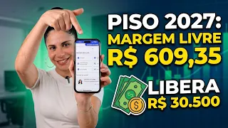REAJUSTE 2027 NAS APOSENTADORIAS + NOVA MARGEM VAI LIBERAR R$30.500 EM 108X