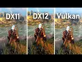 Which one is better DirectX 11 vs DirectX 12 vs Vulkan