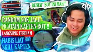 Download Random Sok Jago Ngatain Kapten Bot !! Langsung Terdiam Habis Liat Skill Kapten | PUBG Mobile MP3