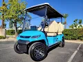 2025 Advanced EV Horizon Four Passenger Lithium Golf Cart - Sky Blue