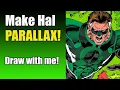 Hal Jordan Should Be Parallax in Lanterns Comic Inking