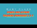 Sports Coloring Worksheets 2 3