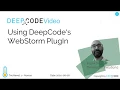 Using DeepCode PlugIn for WebStorm