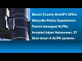 US congressional candidate arrested after shooting at multiple license plate readers in Blount Co