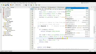 interface NetBeans IDE 8