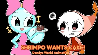 SHRIMPO WANTS CAKE! |Roblox Dandys World Animation| #dandysworld #roblox #Roblox dandysworld