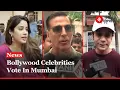 Download Lagu Akshay Kumar, Farhan Akhtar, And Zoya Akhtar Showcase Ink Marks After Voting In Mumbai