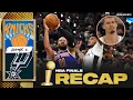 Knicks outlast Spurs in INSTANT CLASSIC take 2-0 series lead back to New York 2026 NBA Finals