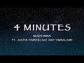 Download Lagu Madonna Ft . Justin Timberlake and Timbaland - 4 Minutes (Lyrics)