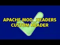 apache mod - headers custom header