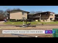 Power outages ravage red river border