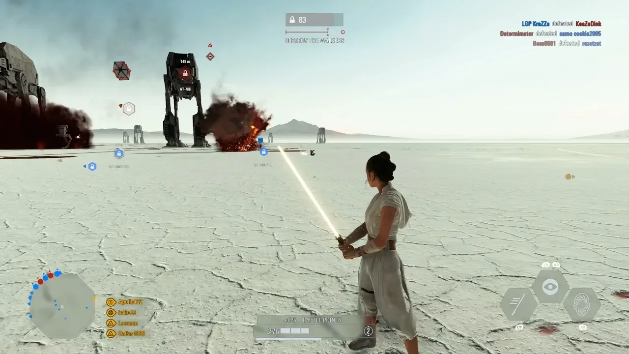 I have the High Ground Scene in Star Wars Games. 