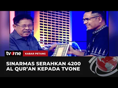 Sinarmas Serahkan Ribuan Wakaf Al-Qur'an kepada tvOne