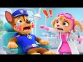 Lagu ¡Oh, no! ¡CHASE está muy herido! SKYE, por favor, ayúdalo - PAw PatRol en Español