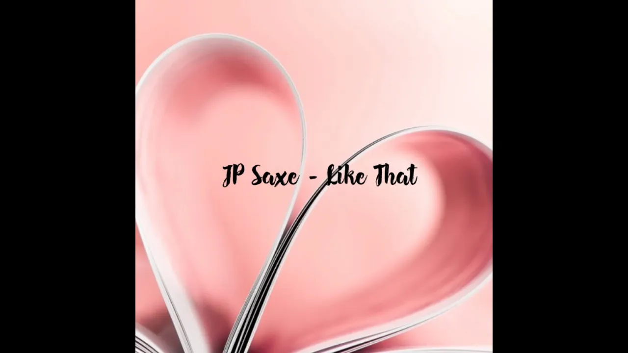 JP Saxe - Like That // Lyrics