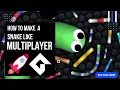 Making Slither io in Game Maker Studio 2 Part 1 Rocket Networking