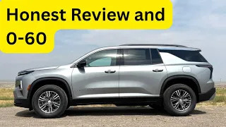 2026 Chevy Traverse Honest Review and 0-60