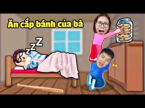 Video Thumbnail: Thử thách troll lấy cắp bánh của Bà Ngoại STEAL COOKIES !? bqThanh & Ốc Bị Tóm Ăn Đòn