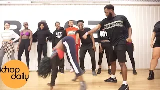 eugy x wizkid soco remix afro in heels dance video patience j choreography chop daily