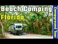 Anastasia State Park Campground Tour St Augustine RV Living Full Time 4K