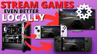 The BETTER WAY To Stream Games From Your PC To Your TV Steam Deck Or Other Apollo