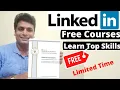 LinkedIn Free Courses With Certificate Python Java JavaScript Data Science Tableau Free Course