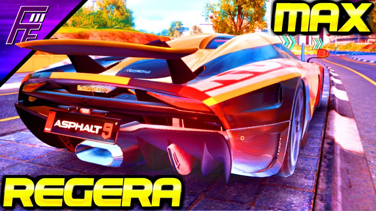2ND FASTEST CAR IN A9!! Koenigsegg Regera (6* Rank 4511) Multiplayer in Asphalt 9 (feat. HarshGupta)