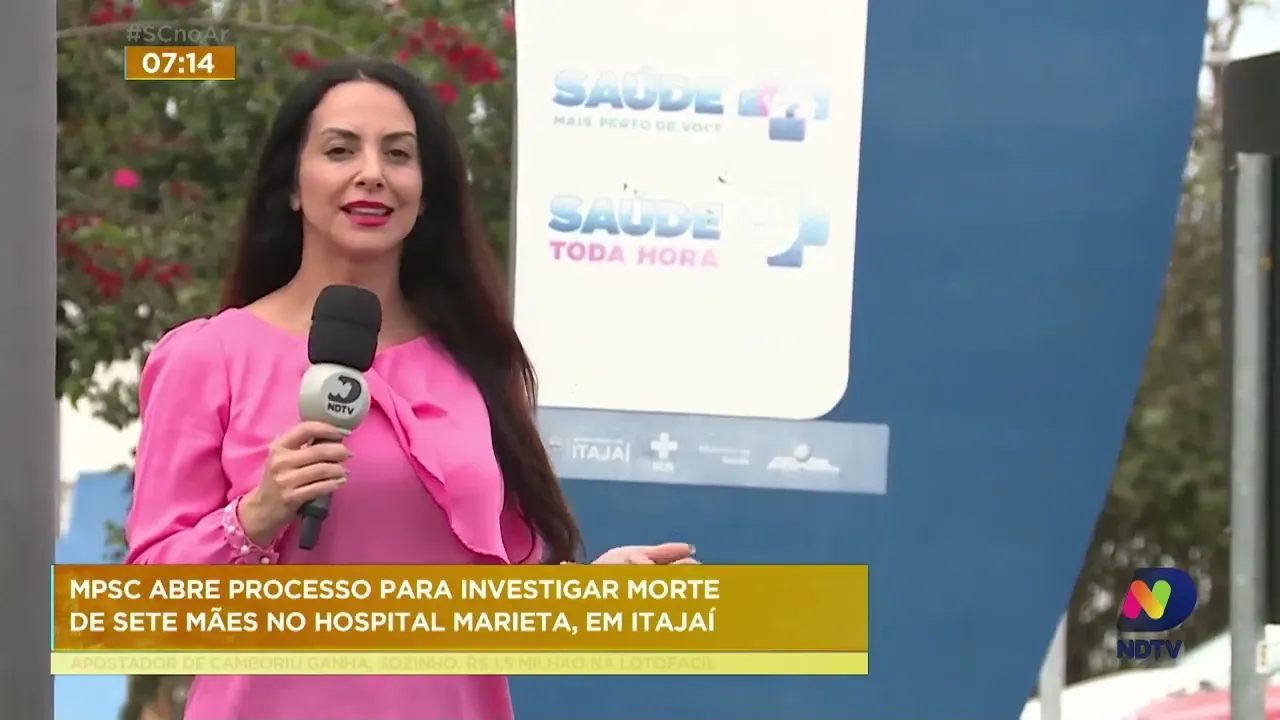 Ministério Público investiga morte de 7 mães que foram atendidas no Hospital Marieta em Itajaí