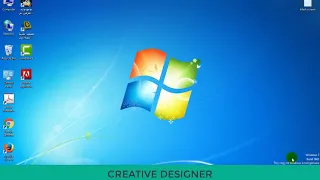 كيفية ازالة الشاشة السوداء من على سطح المكتب في ويندوز 7 