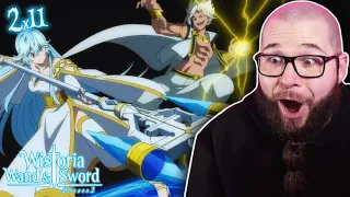 elfaria vs zeo wistoria season 2 episode 11 reaction 