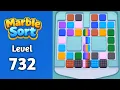 Marble sort Level 732 solution gameplay