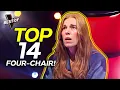 Lagu TOP 14 Four-Chair Turns on The Voice 2025 | 30 Minutes of Insane Voices