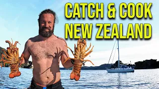 Catch & Cook Off Our Sailboat – A Taste of New Zealand – Episode 140