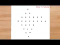 India map easy trick How to draw India map With Dots India map drawing map of india