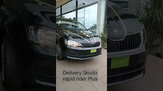 Delivery Of Skoda Rapid Rider Plus 