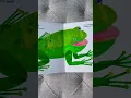 GREEN FROG ERIC CARLE ADMIRE ART LEARN COLORS
