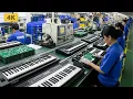 Lagu Inside the YAMAHA factory: manufacturing process of the Yamaha PSR-E473 keyboard.