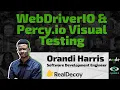 Demystifying Visual Testing with WebDriverIO Percy io