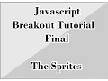 Breakout Tutorial