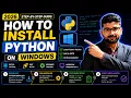 How to Install Python on Windows 2026 - Step-by-Step Guide